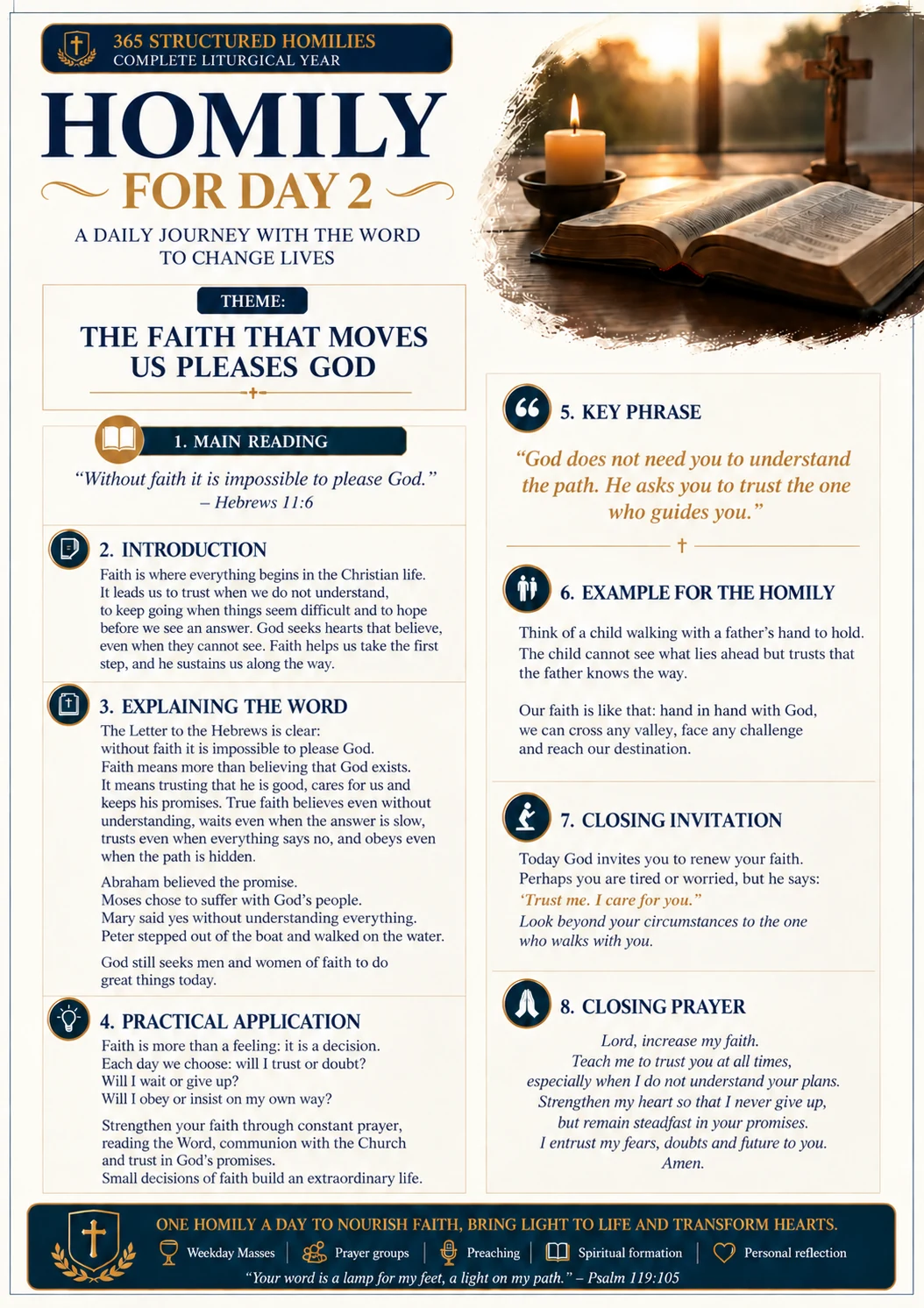 Homily resource preview