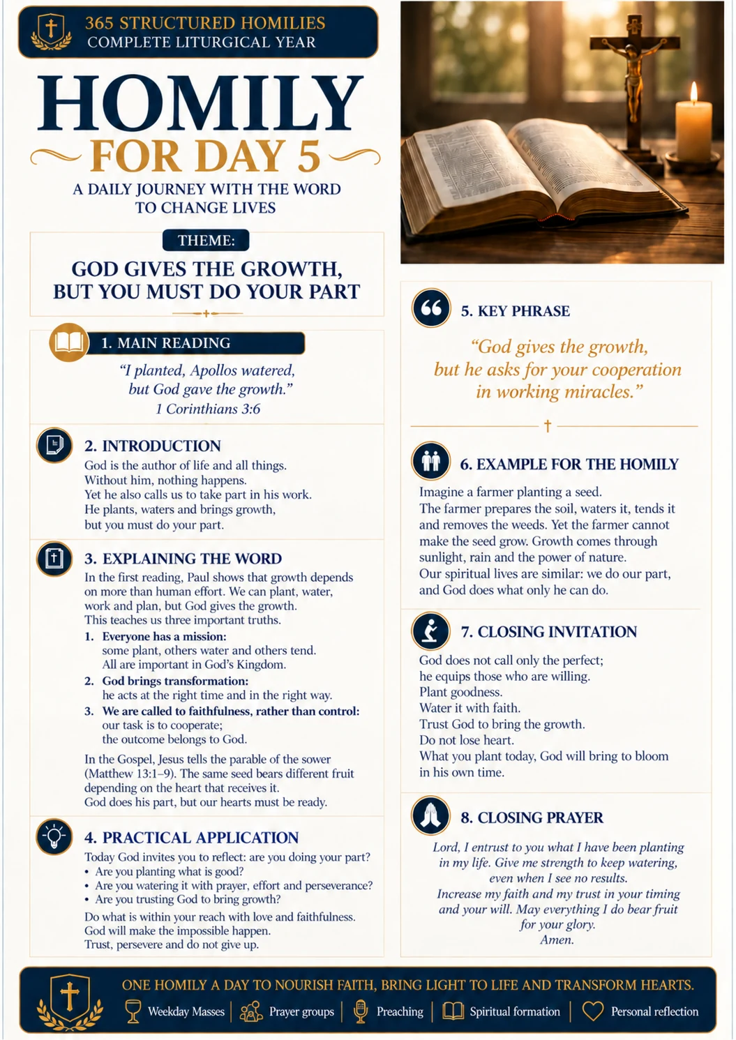 Homily resource preview